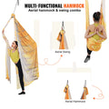 Aerial Yoga Hammock Swing 5m 100gsm Nylon Full Rigging Hardware