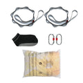 Aerial Yoga Hammock Swing 5m 100gsm Nylon Full Rigging Hardware