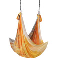 Aerial Yoga Hammock Swing 5m 100gsm Nylon Full Rigging Hardware