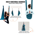 Aerial Yoga Hammock Swing 5m Kit 100gsm Nylon Green