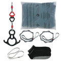 Aerial Yoga Swing 8m Green Nylon Hammock Kit Full Rigging