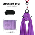 Aerial Yoga Swing 8m Purple Hammock Kit Nylon Fabric Hardware