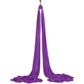 Aerial Yoga Swing 8m Purple Hammock Kit Nylon Fabric Hardware
