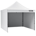 Pop Up Canopy Tent 10x10 White Gazebo Sidewalls Bag