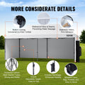 10x20FT Pop Up Canopy Tent Gazebo White Sidewalls Bag