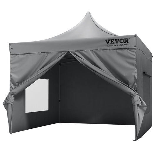 Pop Up Canopy 3x3m UV Resistant Waterproof Gazebo Wheeled Bag
