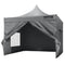 Pop Up Canopy 3x3m UV Resistant Waterproof Gazebo Wheeled Bag