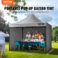 Pop Up Canopy 3x3m UV Resistant Waterproof Gazebo Wheeled Bag