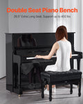 Piano Bench Duet Adjustable 20.3-23.4