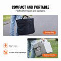 Portable Toilet Camping 5.3gal Waste Tank Pressurized Flush Commode