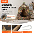 Hanging Tree Tent 330LBS Capacity Hammock Swing Chair w/LED Lights