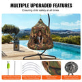 Hanging Tree Tent 330LBS Capacity Hammock Swing Chair w/LED Lights