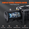 VEVOR Electric Winch 4536kg 8.9mm x 25.9m IP67 ATV Wireless Remote