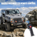 VEVOR Electric Winch 4536kg 8.9mm x 25.9m IP67 ATV Wireless Remote