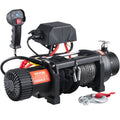 VEVOR Electric Winch 4536kg 8.9mm x 25.9m IP67 ATV Wireless Remote