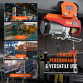 Electric Hoist Trolley 1 Ton Manual Push Beam 68-110mm Adjust