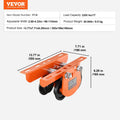 Electric Hoist Trolley 1 Ton Manual Push Beam 68-110mm Adjust