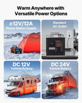 8KW Diesel Heater 12V/24V Portable Truck Van RV Bluetooth Remote