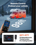 8KW Diesel Heater 12V/24V Portable Truck Van RV Bluetooth Remote