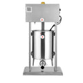 Electric Sausage Stuffer, 22 LBS / 10 L Vertical Meat Stuffer, Stepless Speed Control and Foot Pedal, Stainless Steel Heavy Duty Sausage Filler with 4 Stuffing Tubes, for Commercial & Home Use