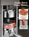 Electric Sausage Stuffer 10L Vertical Meat Filler 4 Tubes Stainless Steel