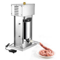 Electric Sausage Stuffer 10L Vertical Meat Filler 4 Tubes Stainless Steel