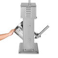 Electric Sausage Stuffer 10L Vertical Meat Filler 4 Tubes Stainless Steel