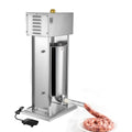 Electric Sausage Stuffer 15L Vertical Meat Stuffer 4 Tubes Stainless Ste