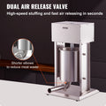 Electric Sausage Stuffer 10L Variable Speed Stainless Steel