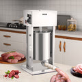 Electric Sausage Stuffer 10L Variable Speed Stainless Steel