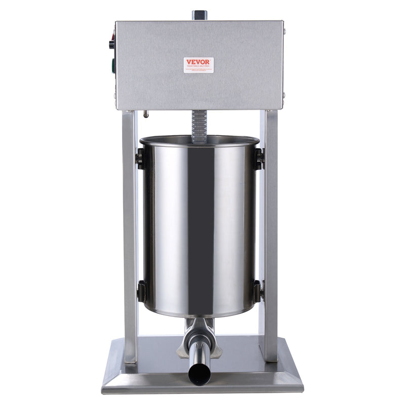Electric Sausage Stuffer 12L 200W Stainless Steel 5 Tubes