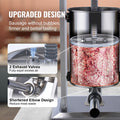 Electric Sausage Stuffer 12L 200W Stainless Steel 5 Tubes