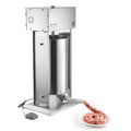 Electric Sausage Stuffer 25L Stainless Steel 5 Tubes Foot Pedal