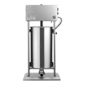 Electric Sausage Stuffer 25L Stainless Steel 5 Tubes Foot Pedal