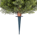 Artificial Topiary Cypress Trees 406mm 2 Set Faux Plants Outdoor Indoor