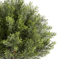 Artificial Topiary Cypress Trees 406mm 2 Set Faux Plants Outdoor Indoor