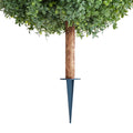 Artificial Topiary Boxwood Tree 686mm 2 Set Fake Plant Potted Outdoor