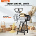 3000W Electric Grain Grinder Corn Wheat Flour Mill Wet Dry
