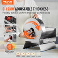 Vegetable Slicer 0-12mm Adjustable Stainless Steel Manual Electric