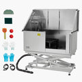 Electric Dog Grooming Bath Tub 127cm Stainless Steel Water Filter