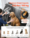 Electric Dog Grooming Bath Tub 127cm Stainless Steel Water Filter