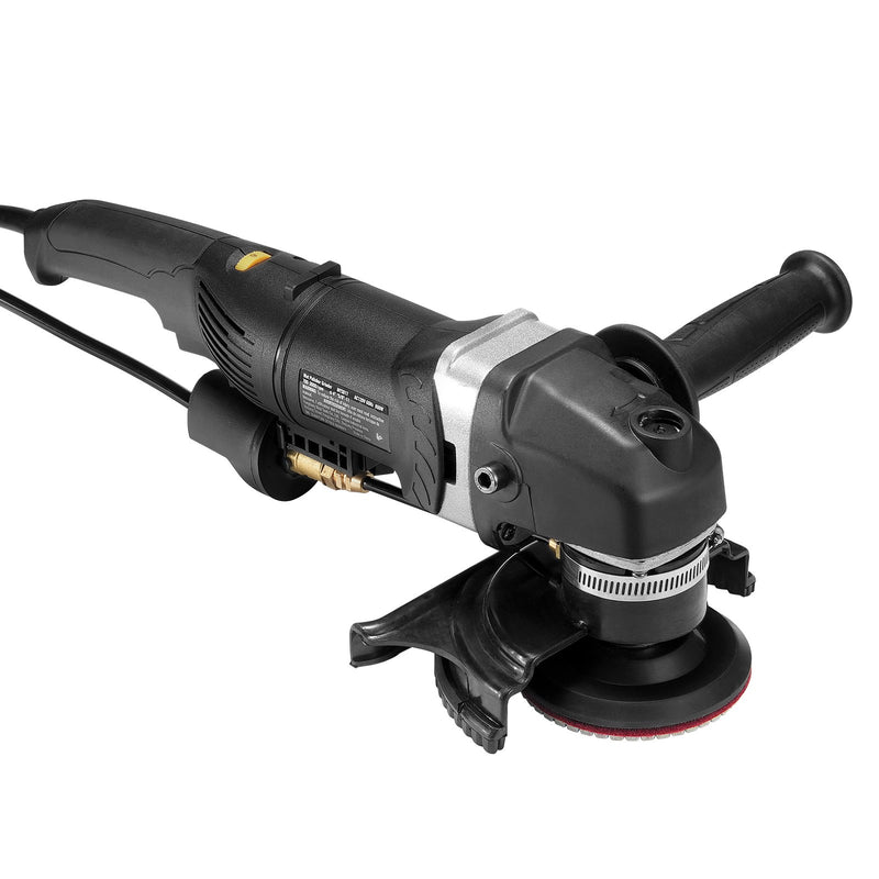 VEVOR Wet Stone Polisher 4in 800W Electric Concrete 6 Speed 7 Pads