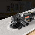 VEVOR Wet Stone Polisher 4in 800W Electric Concrete 6 Speed 7 Pads