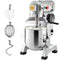 Commercial 850W Stand Mixer 15Qt Stainless Steel Dough Hook