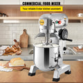 Commercial Food Mixer 30Qt 1100W 3 Speed Stainless Steel