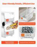 Plastic Stackable Storage Bins 6 Pack 37.7x21.5x18cm Transparent