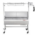 35 Inch Rotisserie Grill Charcoal Spit 90kg Capacity Electric Motor