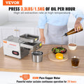 850W Electric Oil Press Machine Stainless Steel Expeller