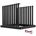 Windshield Rack 9-Lite, Windshield Truck Rack Steel, Windshield Glass Rack 24-Inch Height, Windshield Rack for Truck with PVC Pad & Foam Padding, Glass Rack for Truck, for Glass Transportation