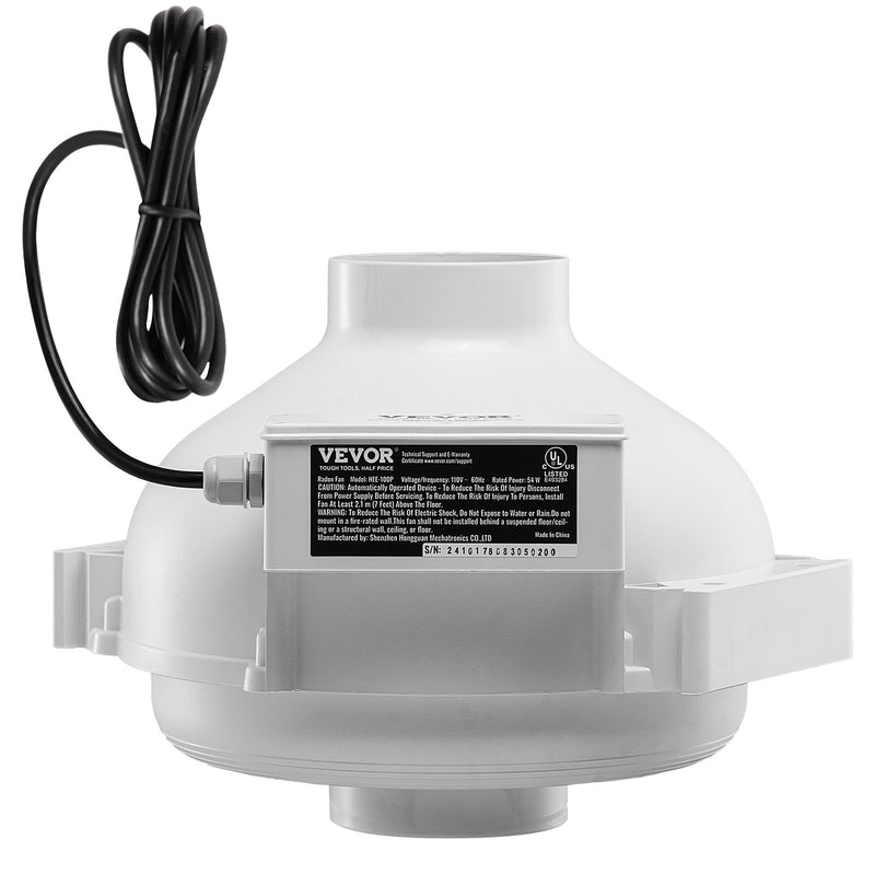 Radon Mitigation Fan 260CFM 4